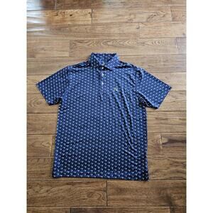 Rhoback The Palmetto Edition Performance Polo Golf Shirt Men's Size M Stretch